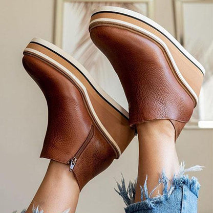 Comfortabele Enkellaarsjes Plateau Zool Mira