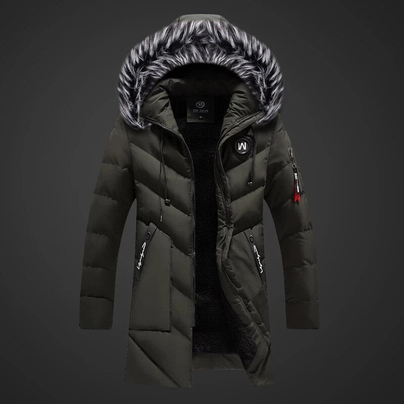 Paul™ Sherpa Gevoerde Lange Heren Winterjas