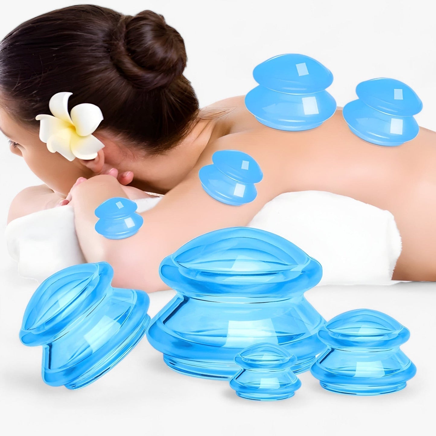 Siliconen Cupping Therapie Set voor Thuisgebruik - Mode Vibes