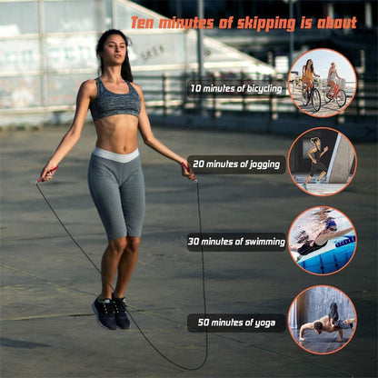 Springtouw Verstelbaar voor Conditiesport en Fitness