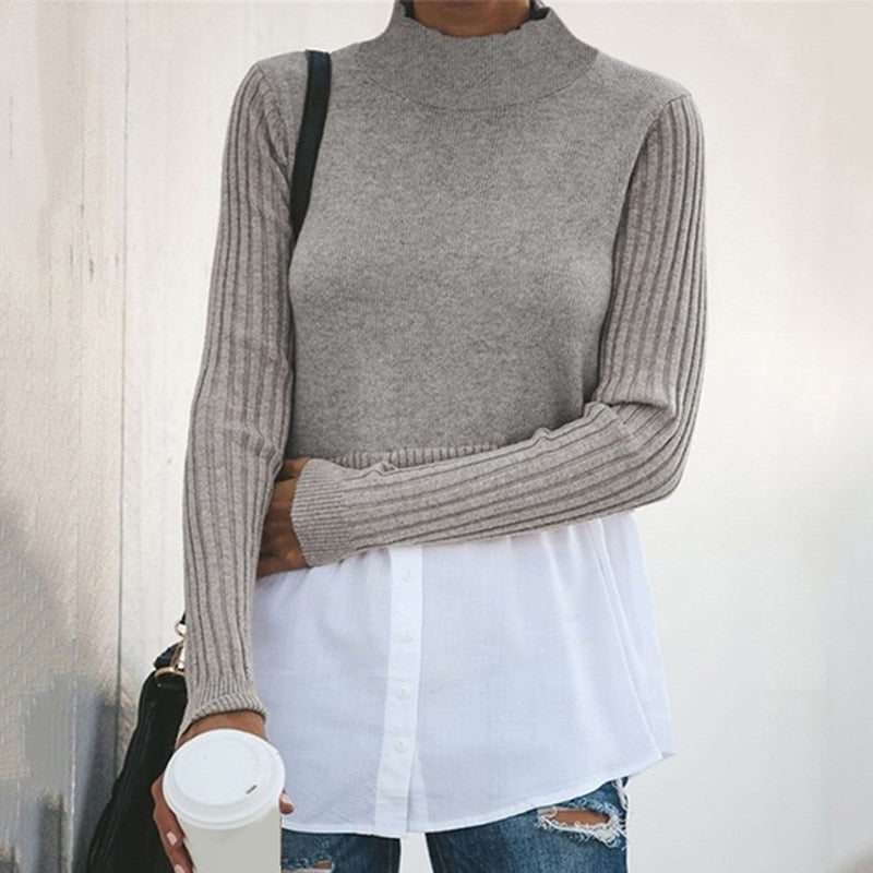 Vrouwelijke Blouse Klassieke Stijl Elegante Casual Look - Mode Vibes