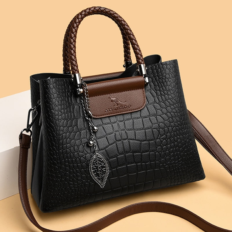 Leren Dames Handtas Luxe Design Amara