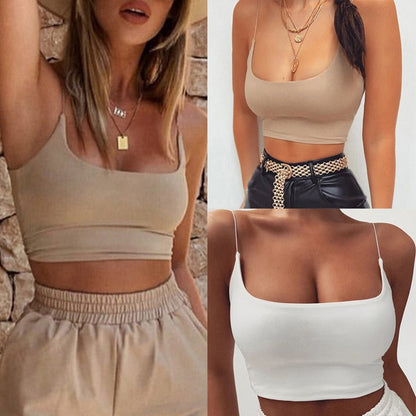 Dames Croptop Zomerse Topjes voor Vrouw