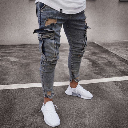 Herense Cargo Broek Streetwear Stijl - Mode Vibes