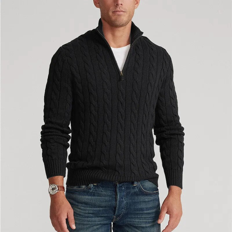 Mannen Truien Merino Wol Warm en Comfortabel