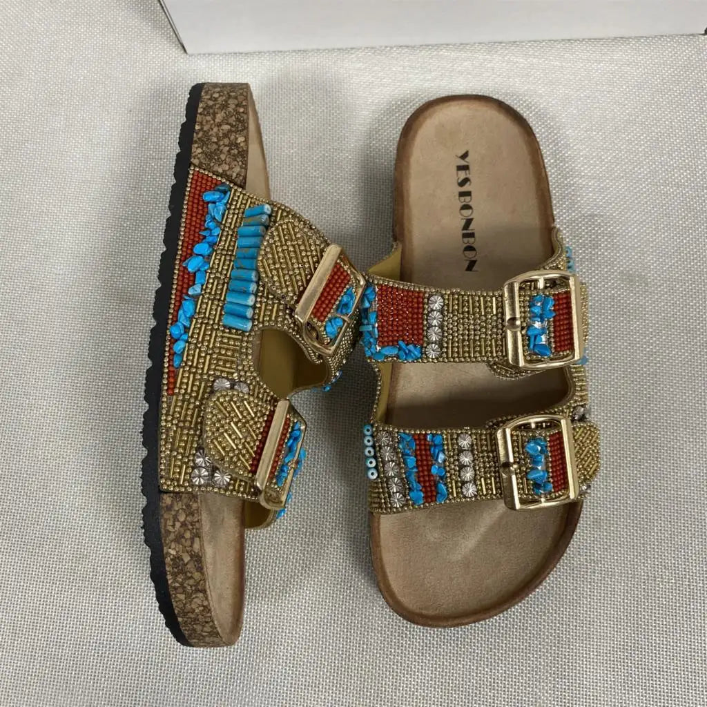Retro Sandalen dames klassiek comfortabel