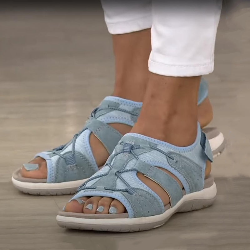 Orthopedische Sandalen met Stijlvolle Riemen
