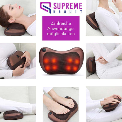 Massagekussen met Shiatsu Functie en Warmte ThermoRelax Pro