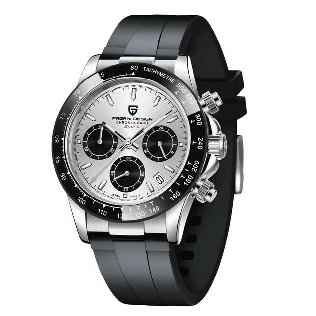 RVS Herenhorloge Sapphire Blauw Luxe Design
