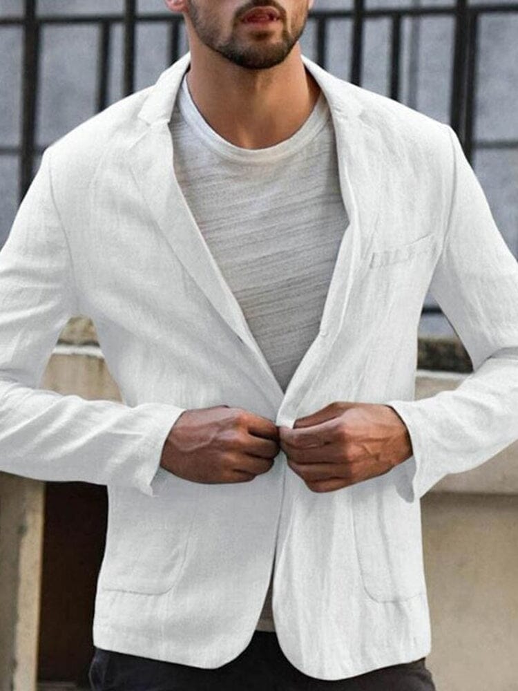 Casual Blazer van Zacht Katoen voor Dagelijks Gebruik