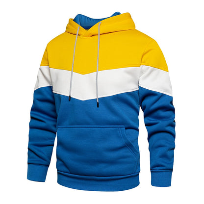 Heren Hoodie Katoen Mix Zwart Darius