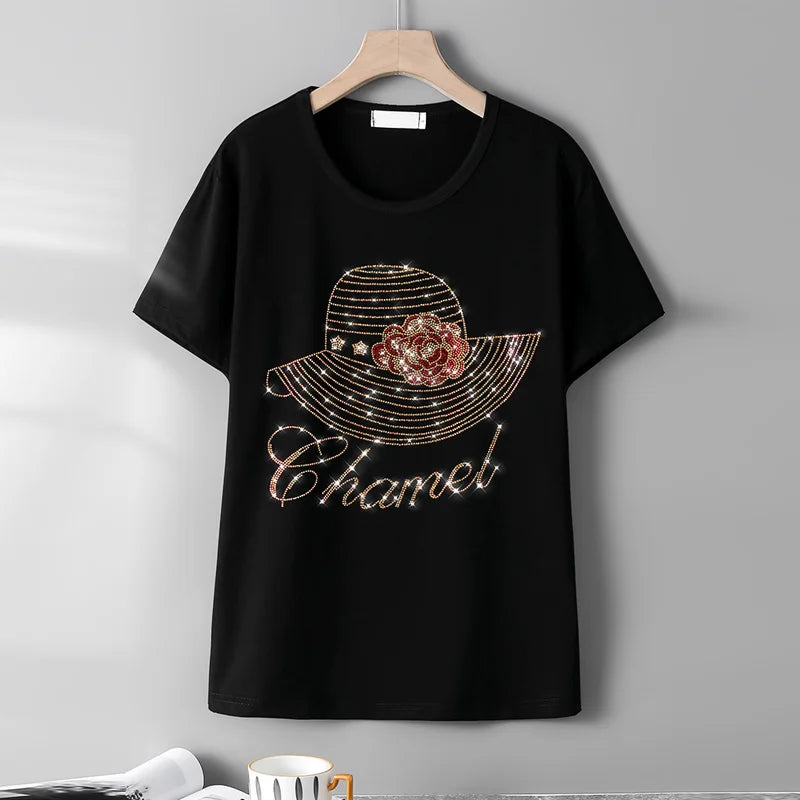 Diamond Glow Zomer T-shirt