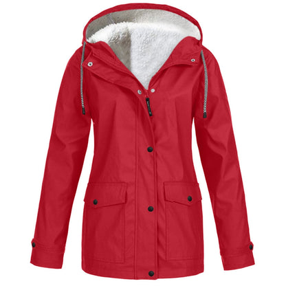 Waterdichte Outdoor Jacket Met Zacht Gevoerde Voering