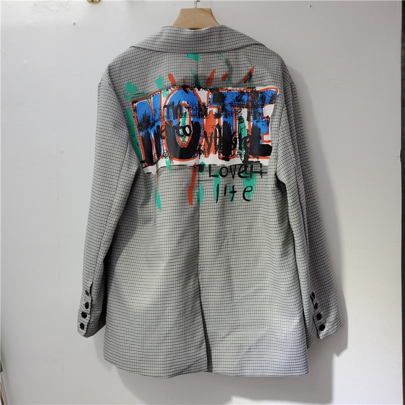 Dames Blazer Oversized Stijlvol Leuk