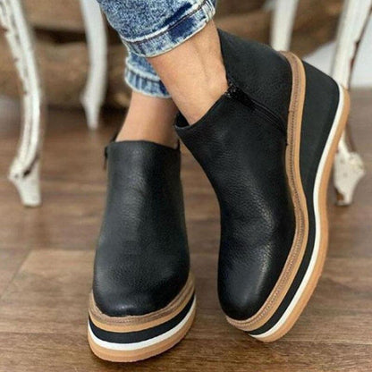 Comfortabele Enkellaarsjes Plateau Zool Mira