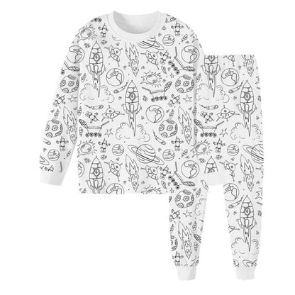 Kinderpyjama met Leuke Prints en Zachte Stof