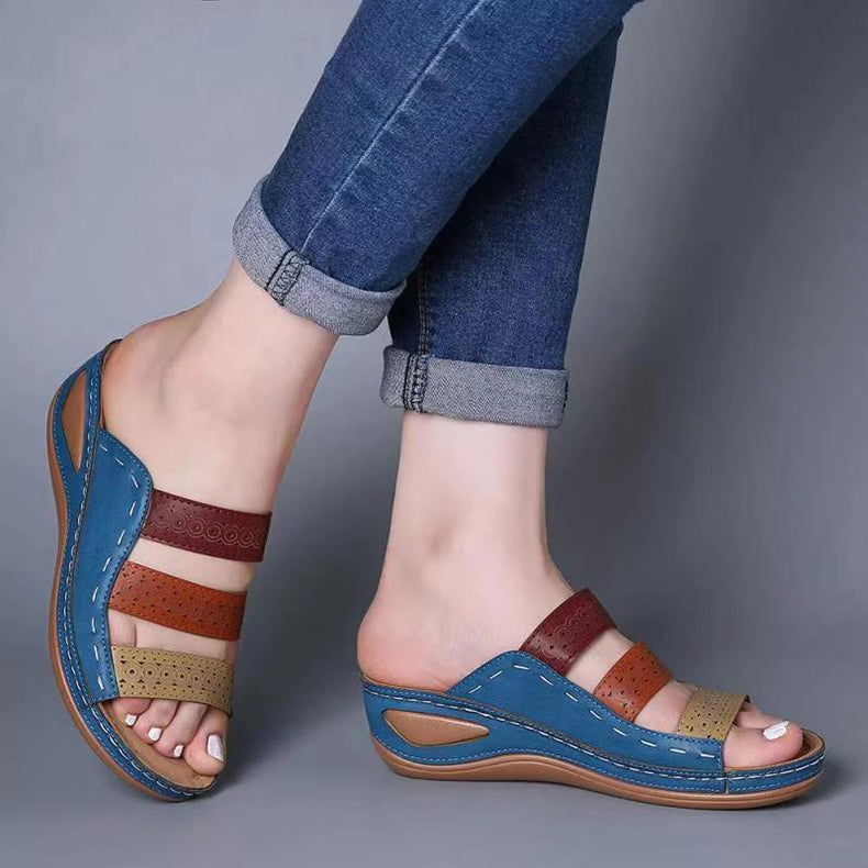 Luchtige orthopedische sandalen voor dames van Velanora