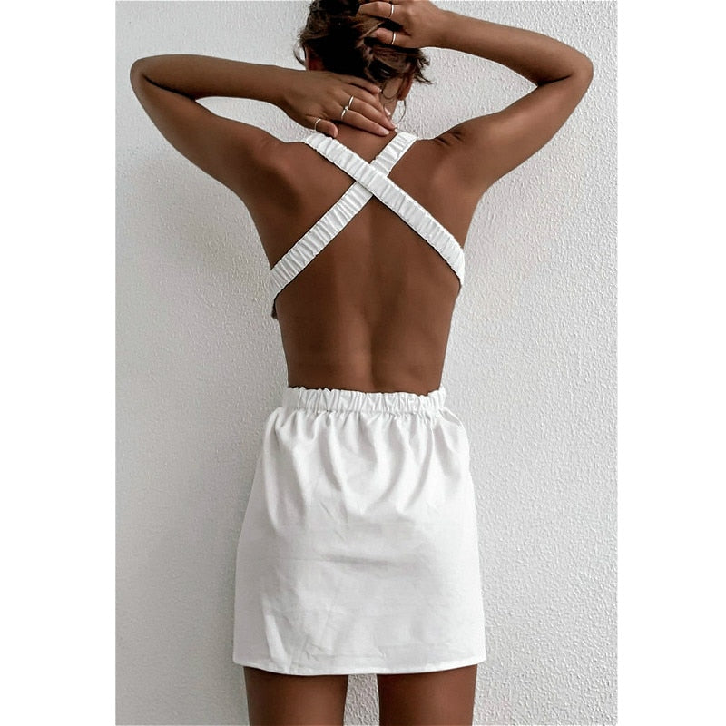 Zomerjurk Arya | Korte Vrouwelijke Zomerdress