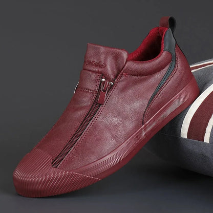 Heren Sneakers Comfortabel met Rits Noah
