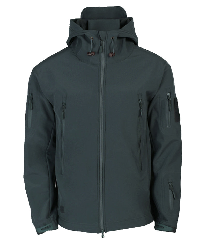 Heren Softshell Jas Waterdicht Winddicht met Capuchon
