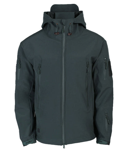 Heren Softshell Jas Waterdicht Winddicht met Capuchon