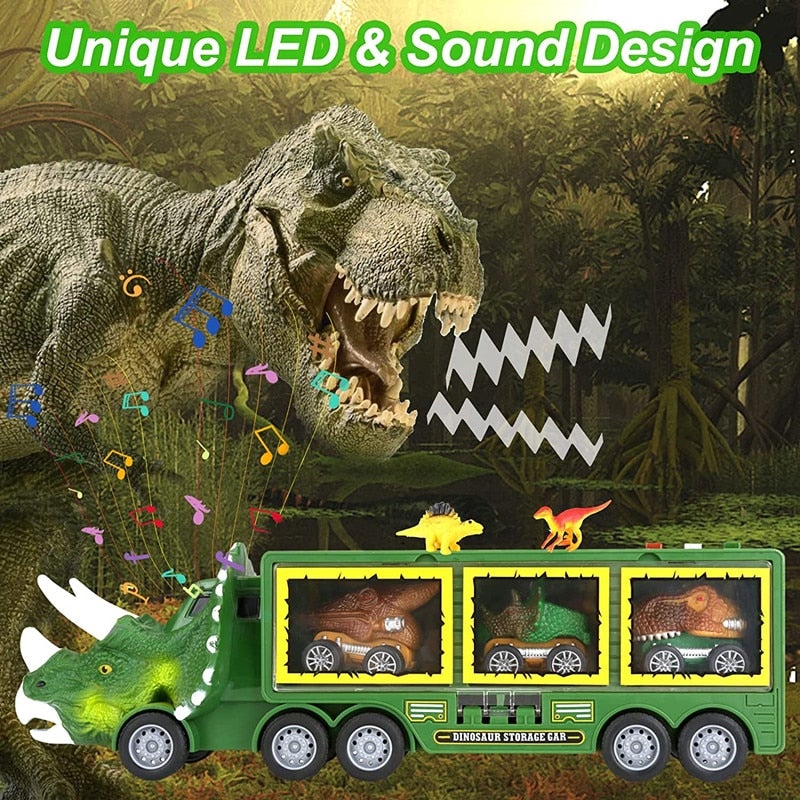 Dinosaurus Speeltruck Rex Hauler voor Kinderen