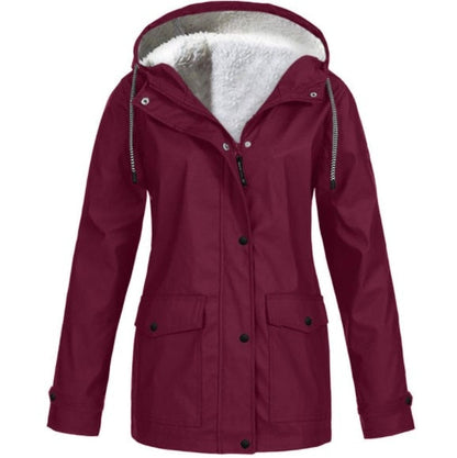 Waterdichte Outdoor Jacket Met Zacht Gevoerde Voering