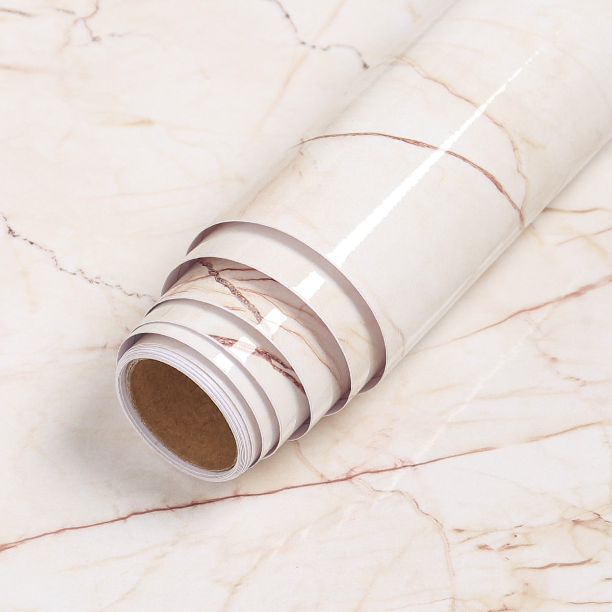 Marmer Look Sticker Waterdicht voor Muren en Meubels