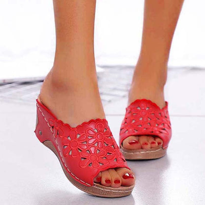 Orthopedische retro sleehakken voor dames
