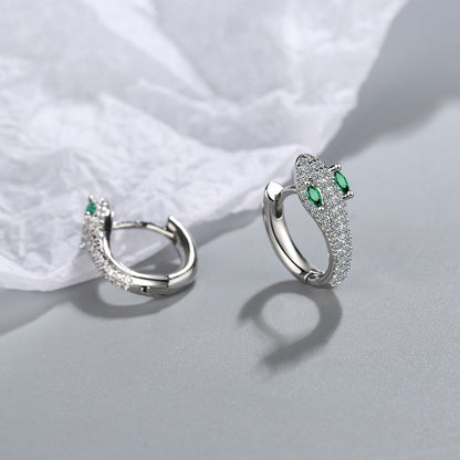Oorbellen Slangen 925 Zilver Leila Elegant Simpel