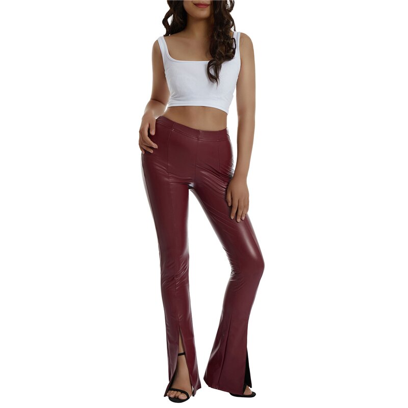 Yenna Flared Broek Trendy Losse Fit