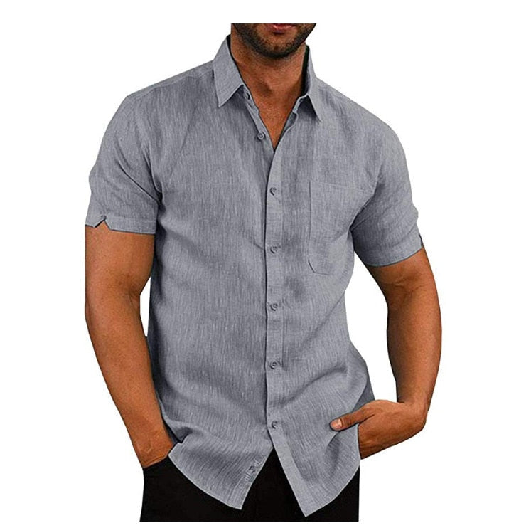 Heren Poloshirt Ademend met Knopsluiting Stijlvol Bequem