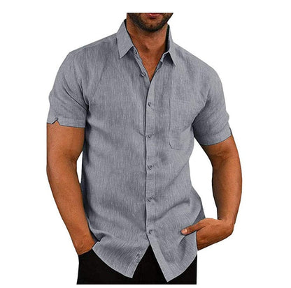Heren Poloshirt Ademend met Knopsluiting Stijlvol Bequem