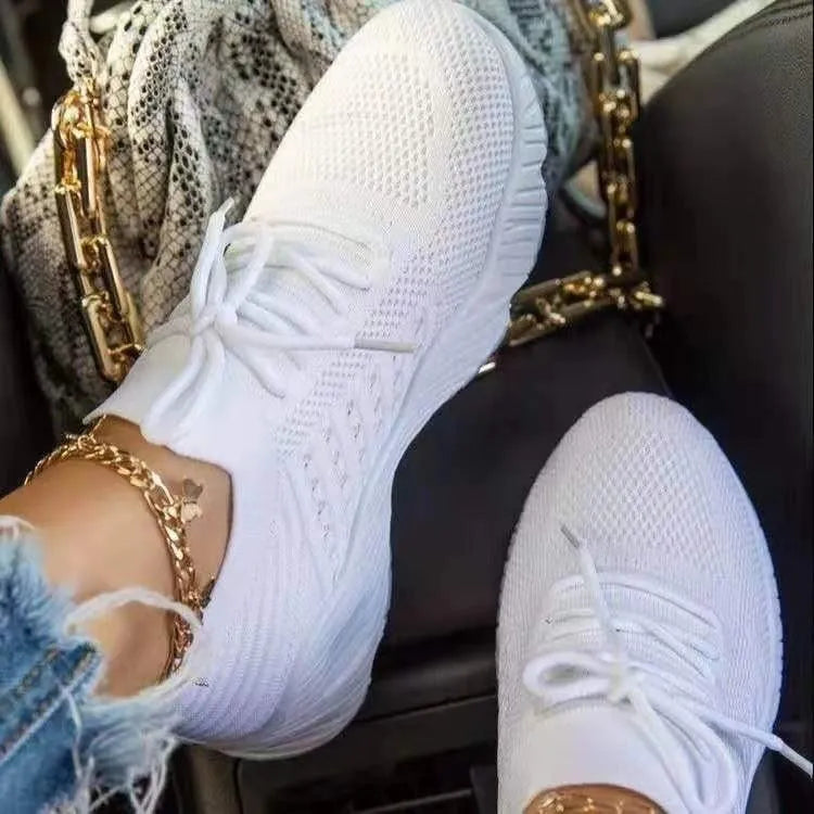 Dames Orthopedische Mesh Sneakers Comfortabel Looppen