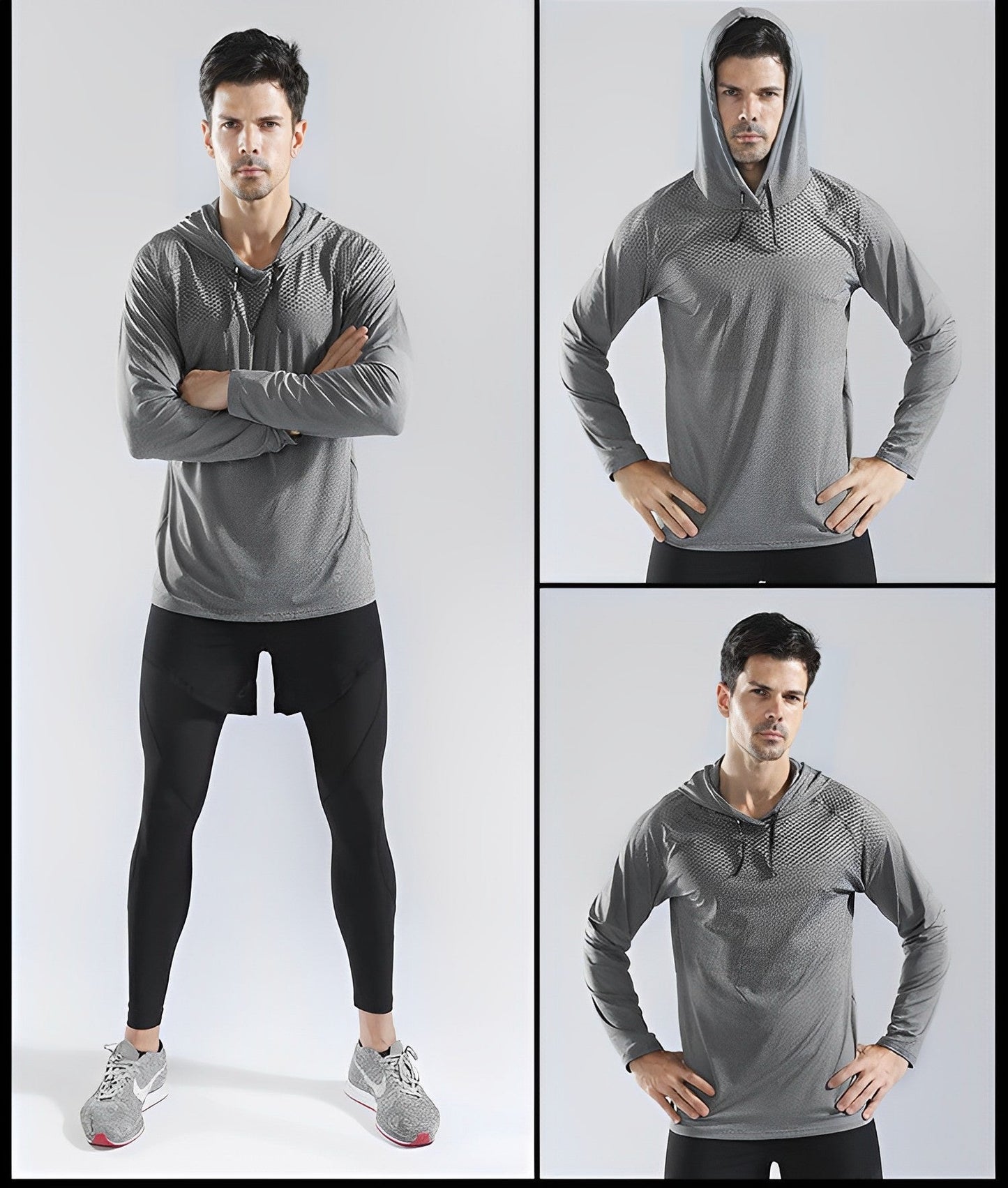 Fitness Sweatshirt met Capuchon Comfortabel Niko