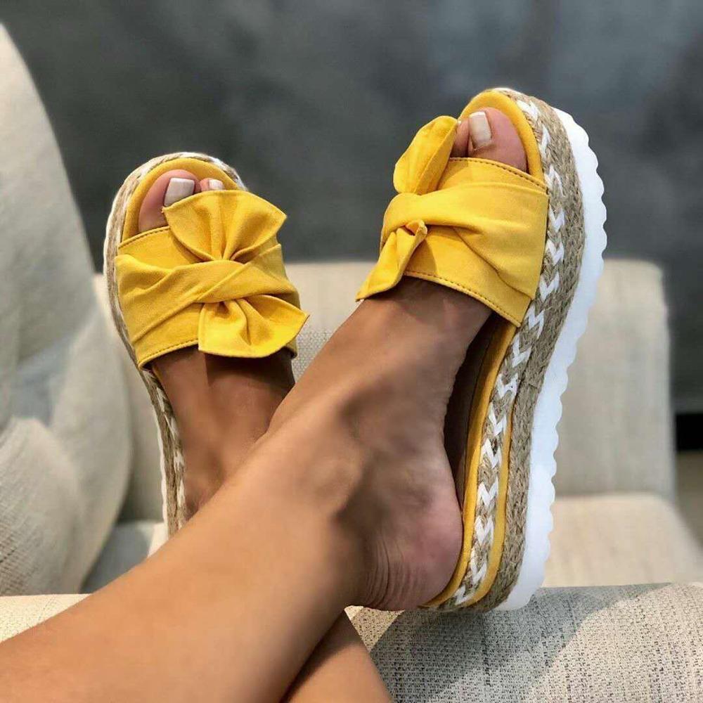 Plateau Sandalen Zomer Vrolijk Hippe Dameschoenen