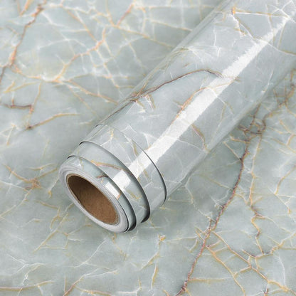 Marmer Look Sticker Waterdicht voor Muren en Meubels