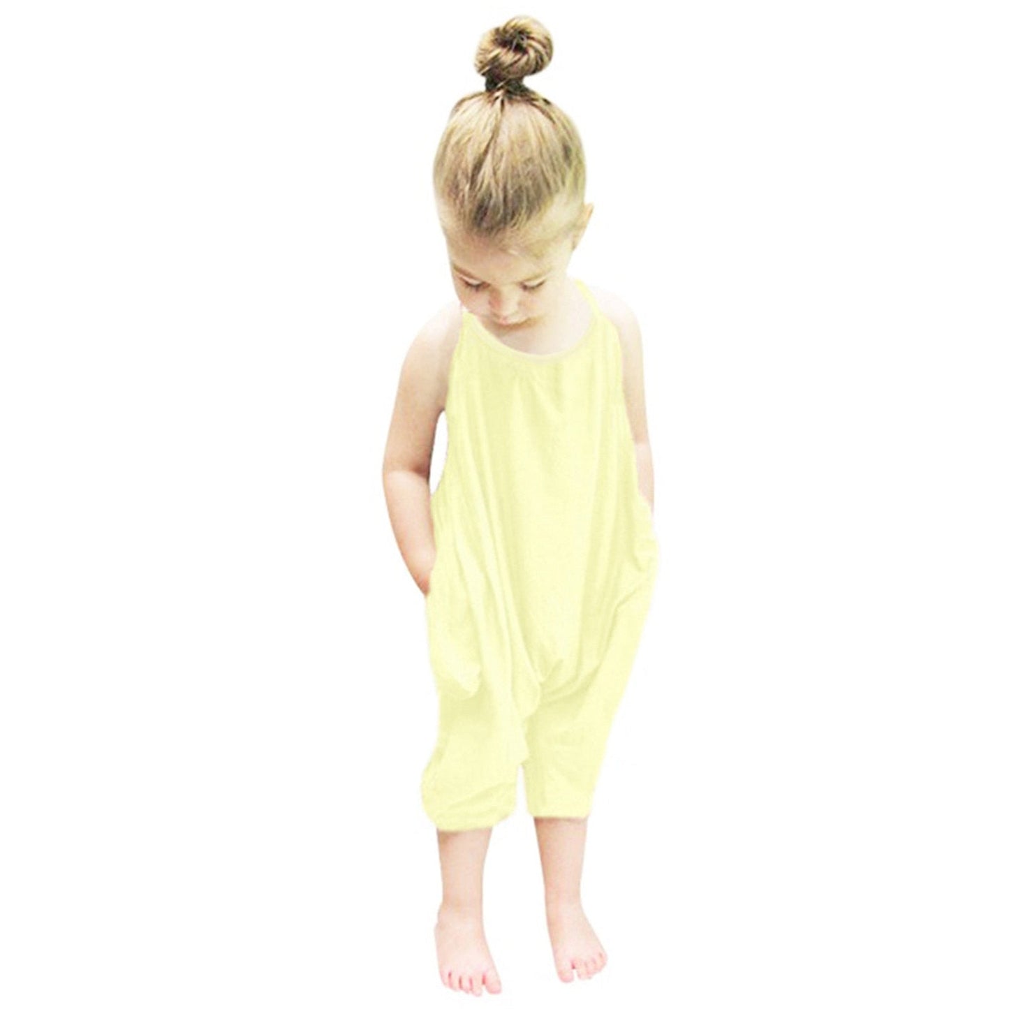 Meisjes Jumpsuit Halter Neck Jurk Mila
