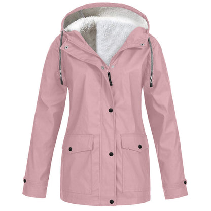 Waterdichte Outdoor Jacket Met Zacht Gevoerde Voering