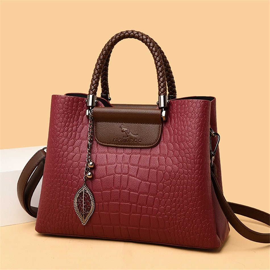 Leren Dames Handtas Luxe Design Amara