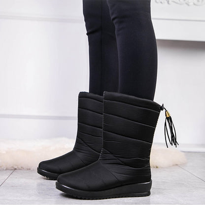 Dameslaarzen Warm en Waterdicht met Antislipzool