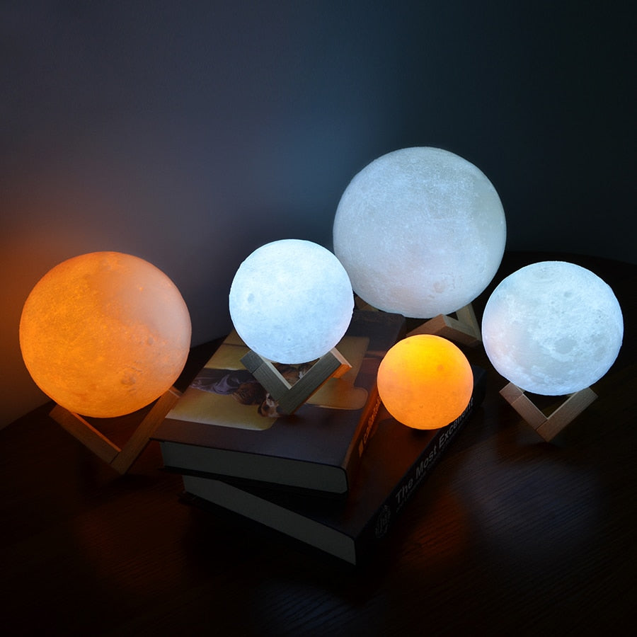 Maanlamp LunaGlow Magisch Nachtlampje