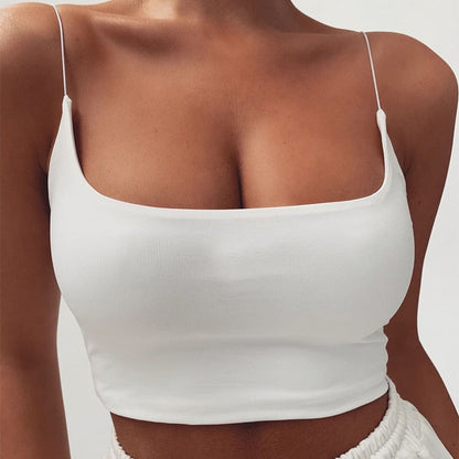 Dames Croptop Zomerse Topjes voor Vrouw