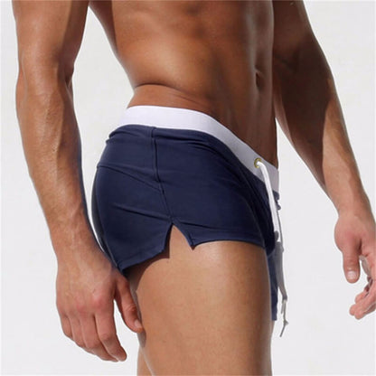 Heren Zwembroek Trendy Blauw Jace