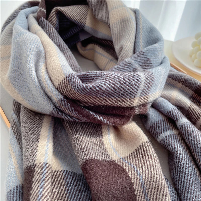 Gebreide Sjaal Trendy Warme Stijlvolle Accessoire