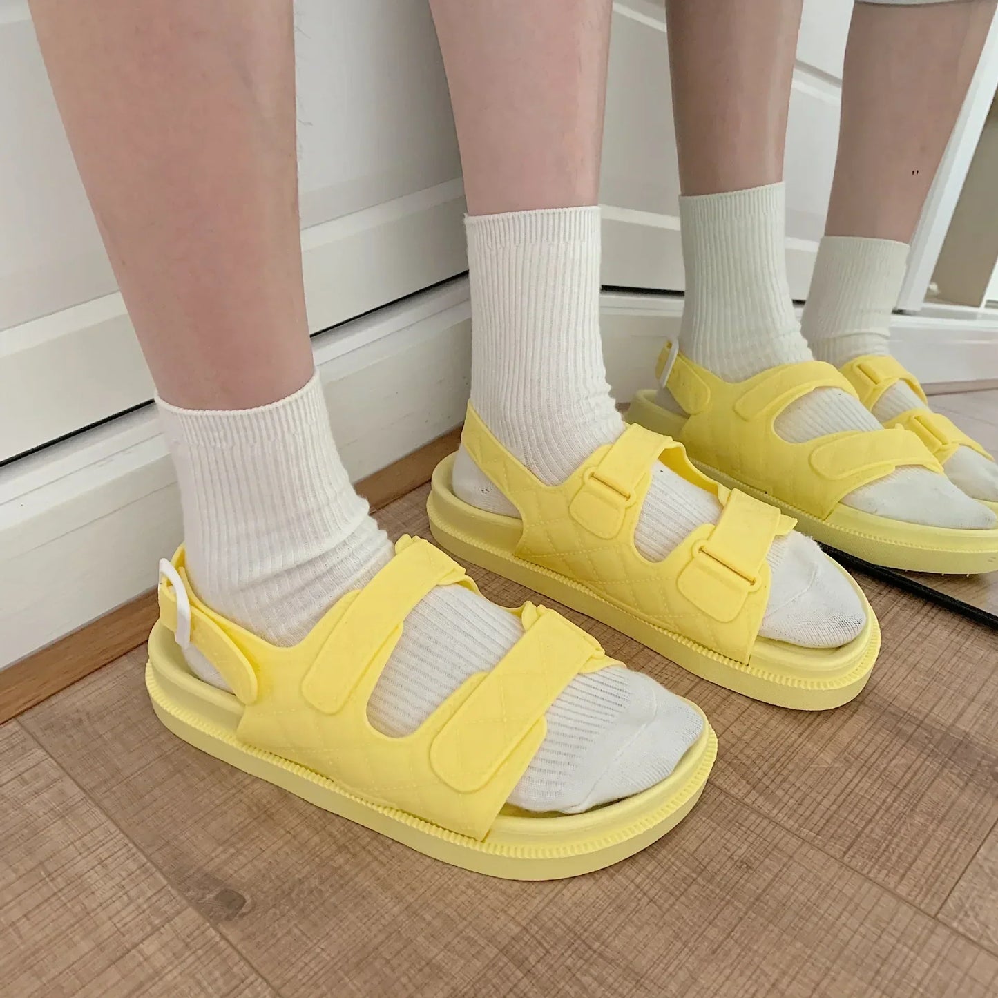 Dames Sandalen Plateau Zomer Korea Stijl