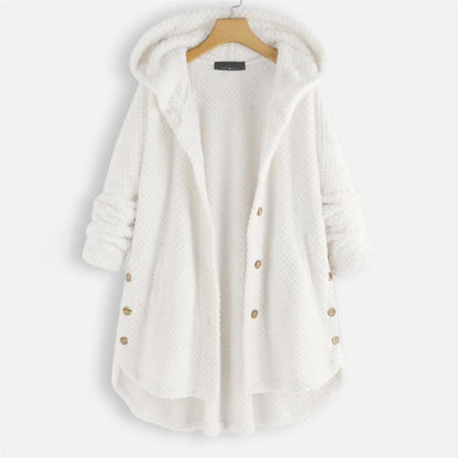 Fleecejas Met Capuchon Warm en Zacht voor Dames en Heren - Mode Vibes