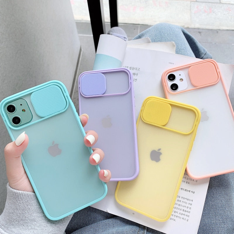 Telefoonhoesje met Camerabescherming en Privacybescherming - Mode Vibes