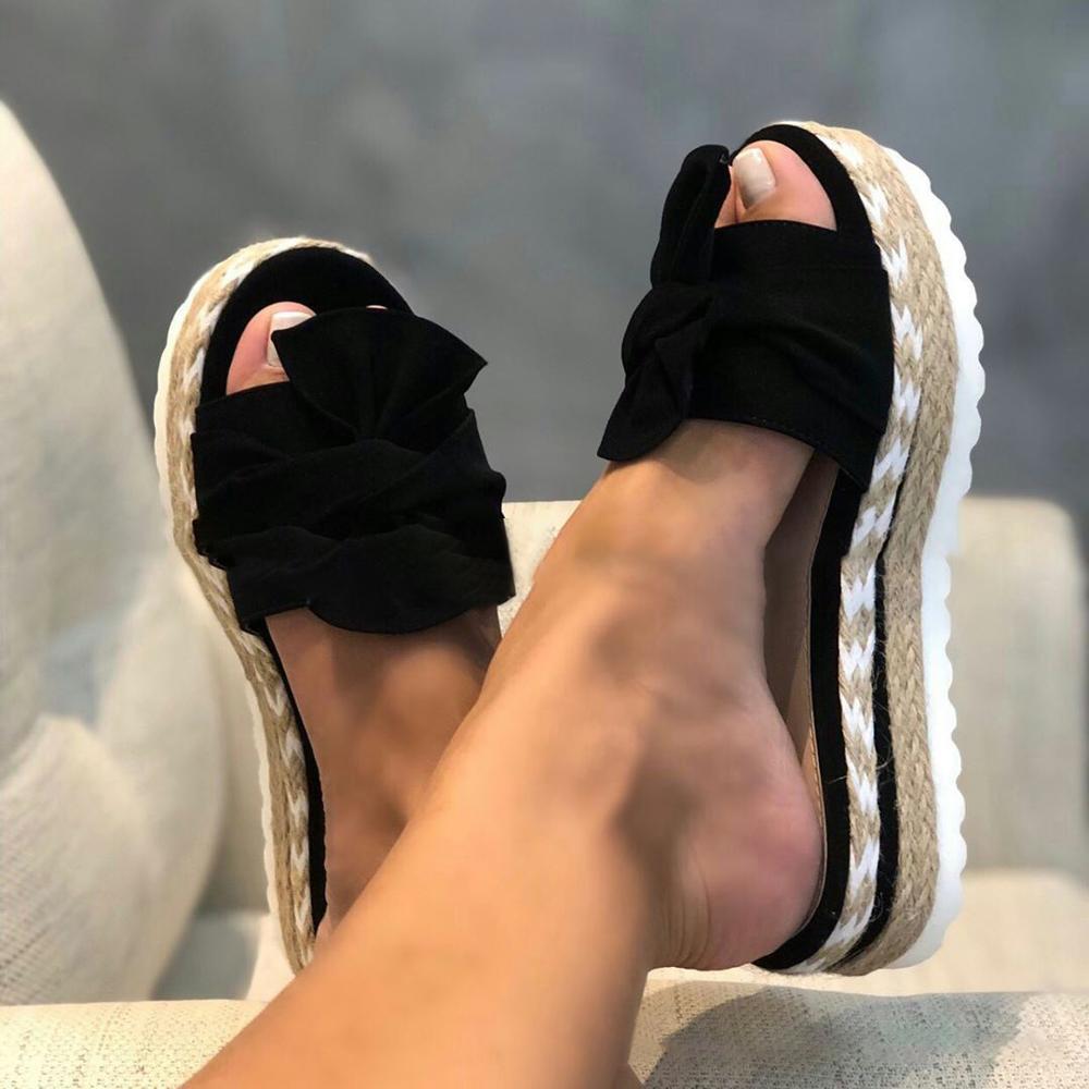 Plateau Sandalen Zomer Vrolijk Hippe Dameschoenen - Mode Vibes