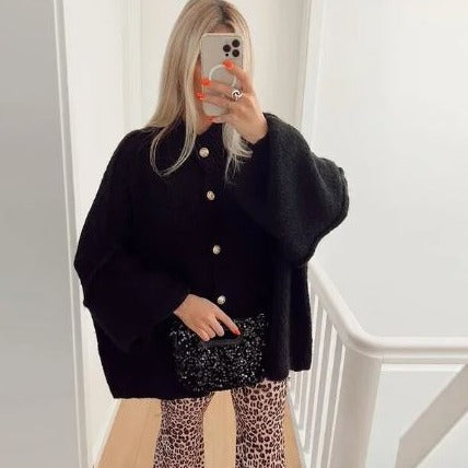 Oversized Trui Casual Zacht voor Vrouw